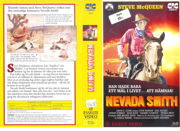 21080 NEVADA SMITH (VHS)